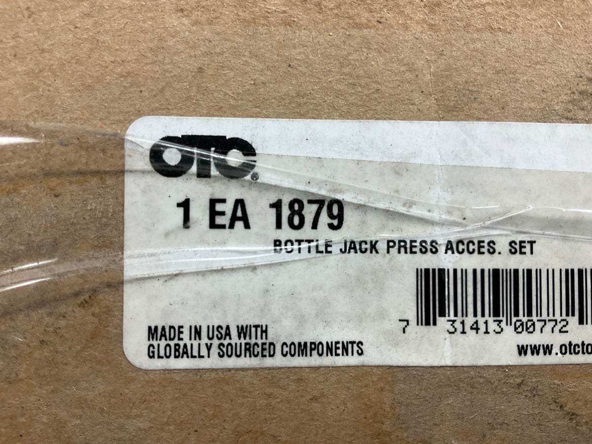 OTC 1879 Accessory Press Tool Set For 12 And 20 Ton Bottle Jack Press