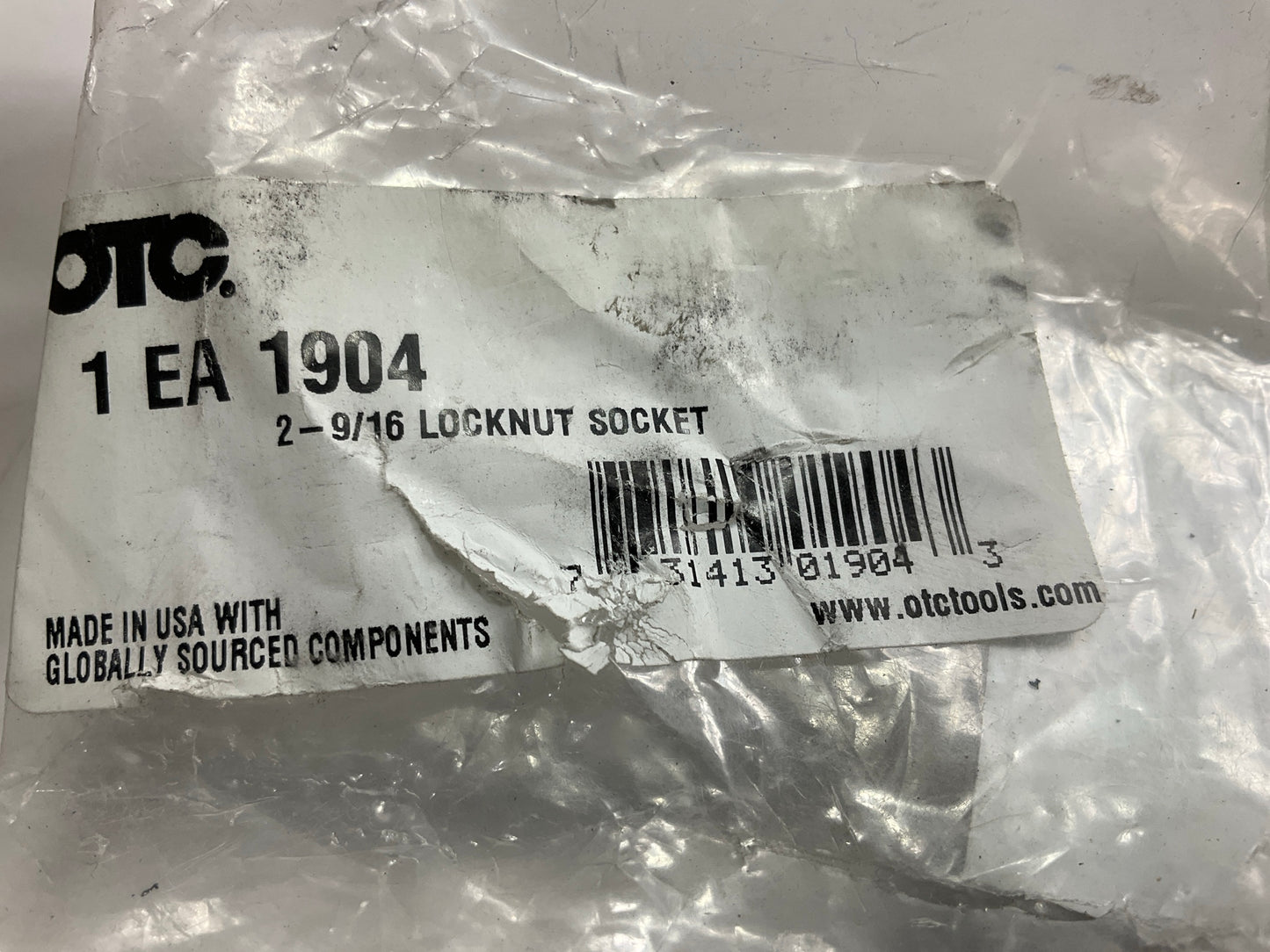 OTC 1904 Wheel Bearing Locknut Socket - 6 Point, 2-9/16'', Dana Truck Axle