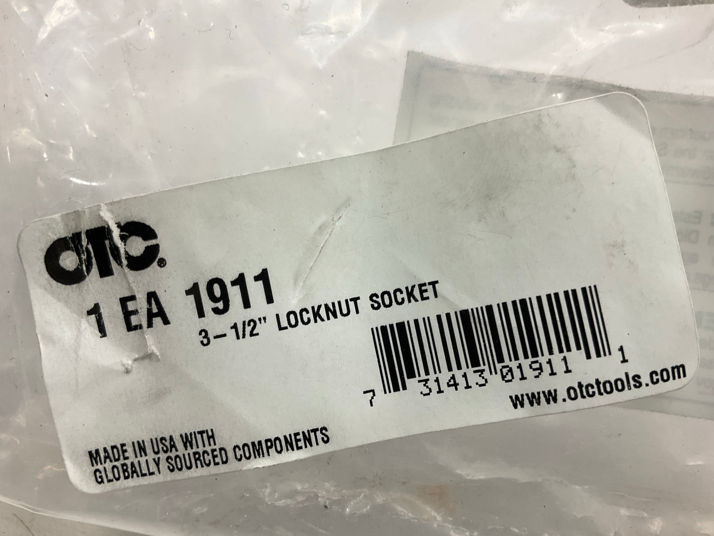 OTC 1911 3-1/2'' 8-point Wheel Bearing Locknut Socket