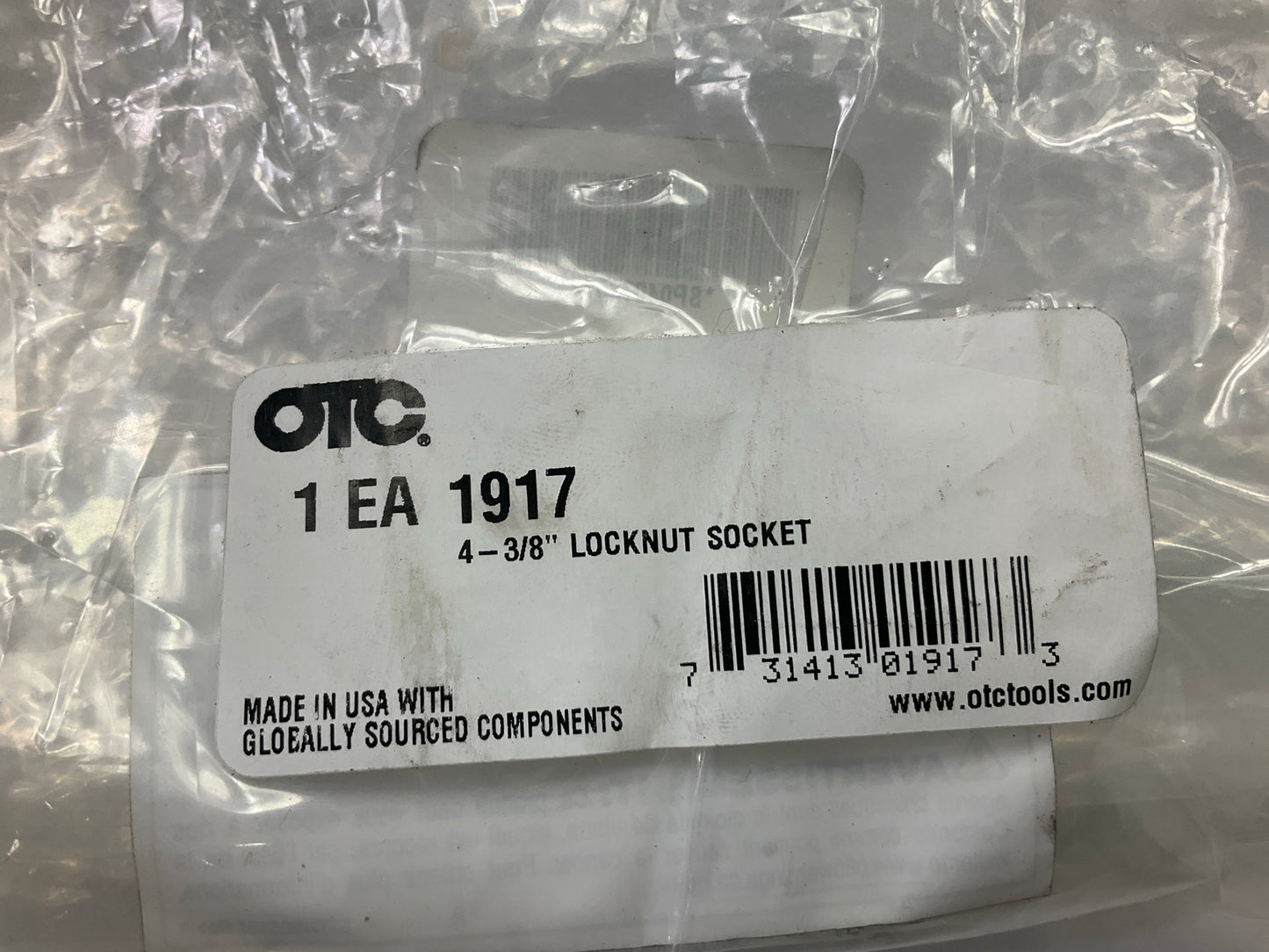 OTC Tools 1917 4-3/8'' 3/4'' Drive 8-Point Wheel Bearing Locknut Socket