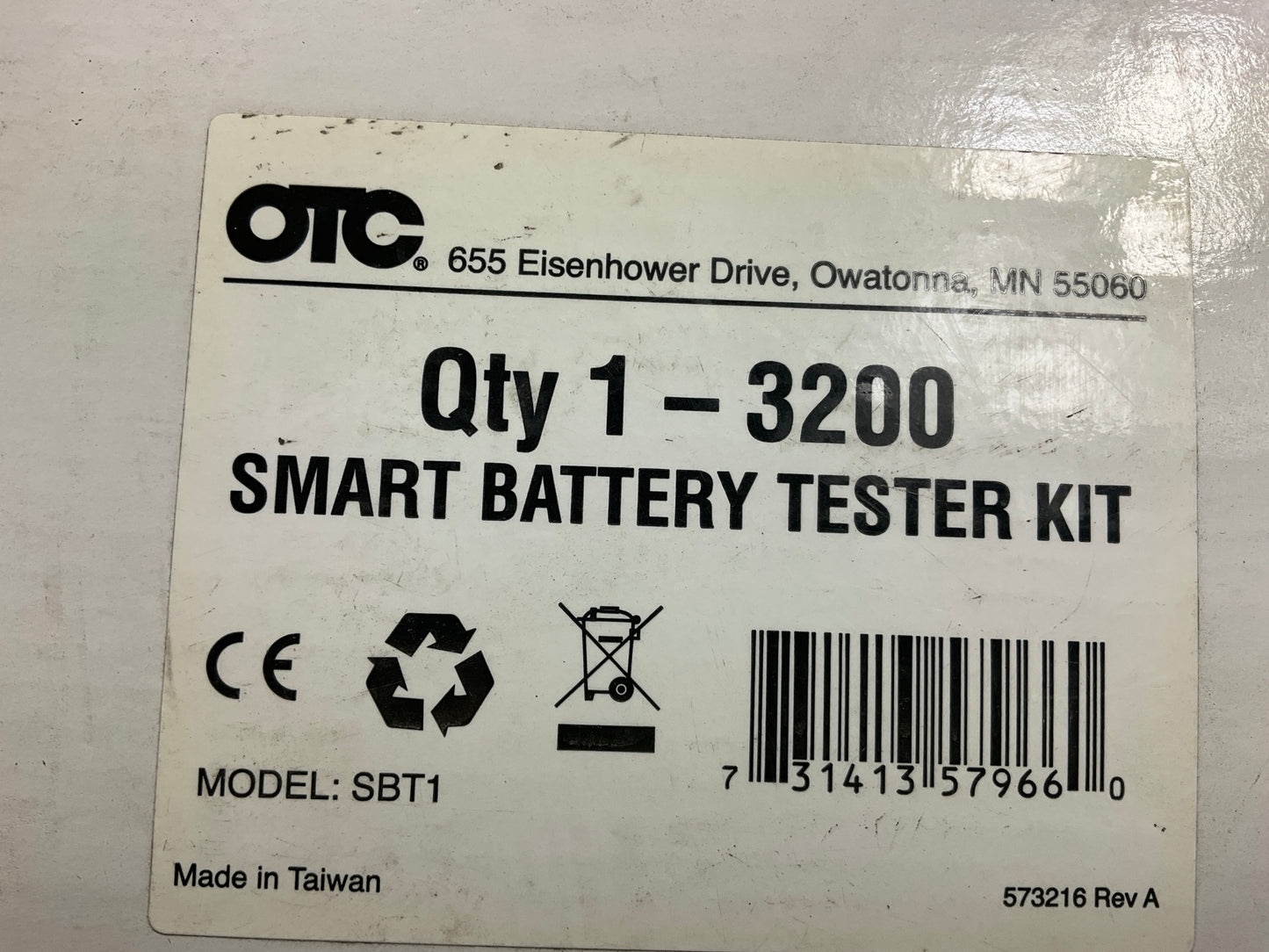 OTC Tools 3200 Smart Battery Tester Tool