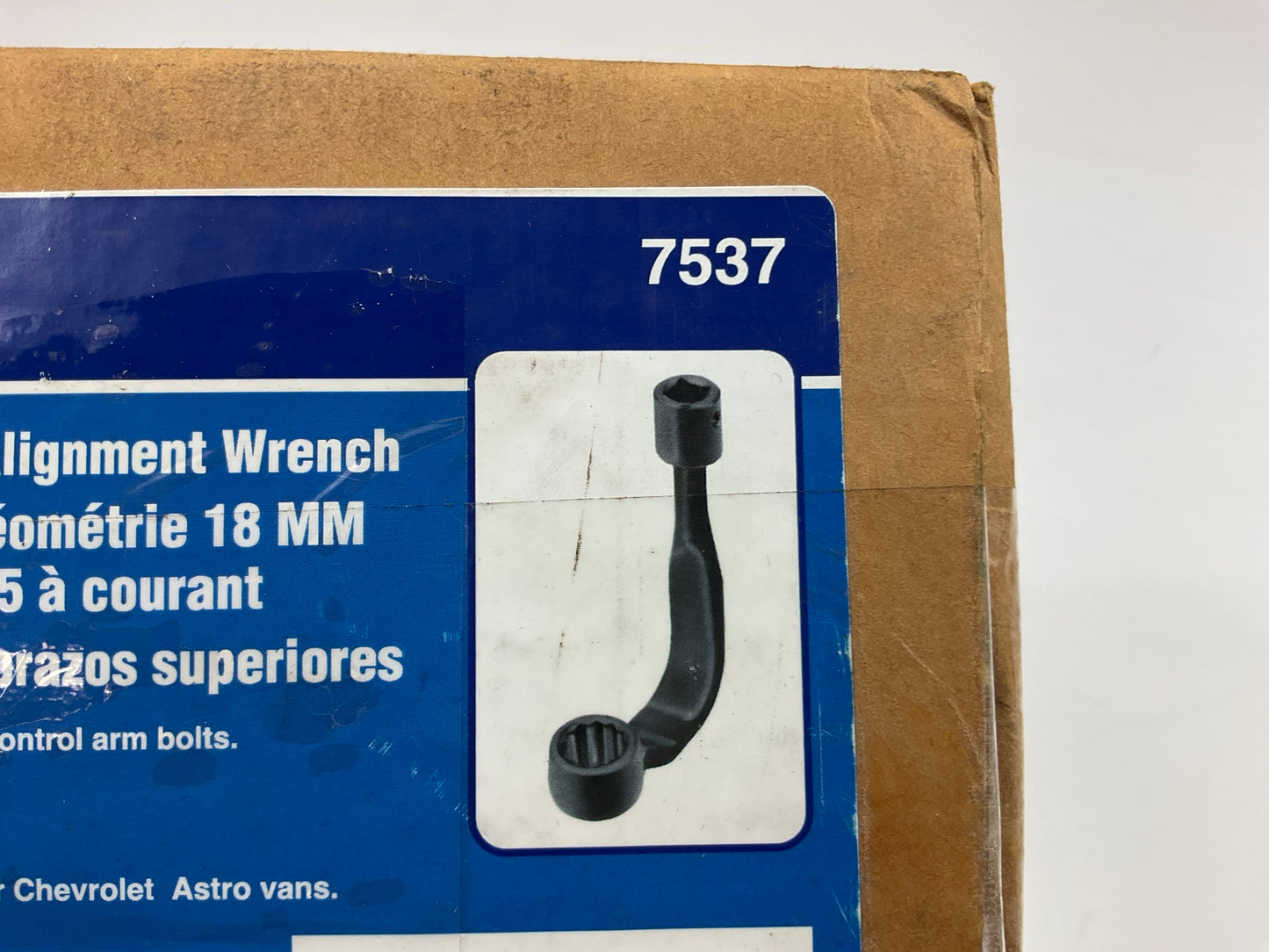 OTC 7537 18mm Upper Arm Alignment Wrench For 1987-1989 Chevy Astro