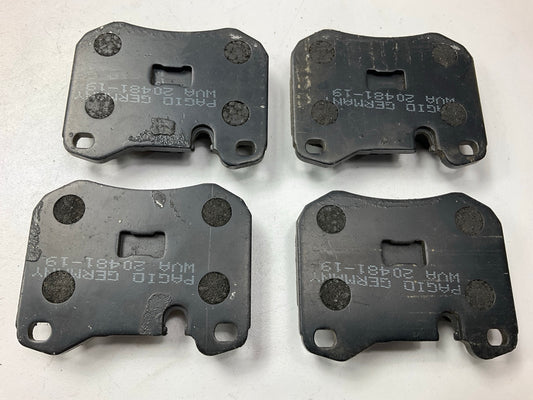 Pagid 20481NA Front Brake Pads
