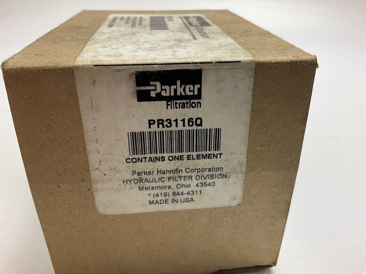 Parker PR3116Q Hydraulic Filter Element - Replaces 0160D010BN3HC; 0160D010ON