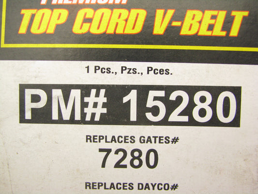 Parts Master 15280 Accessory Drive Belt - 0.44'' X 28.00'' - 36 Degree
