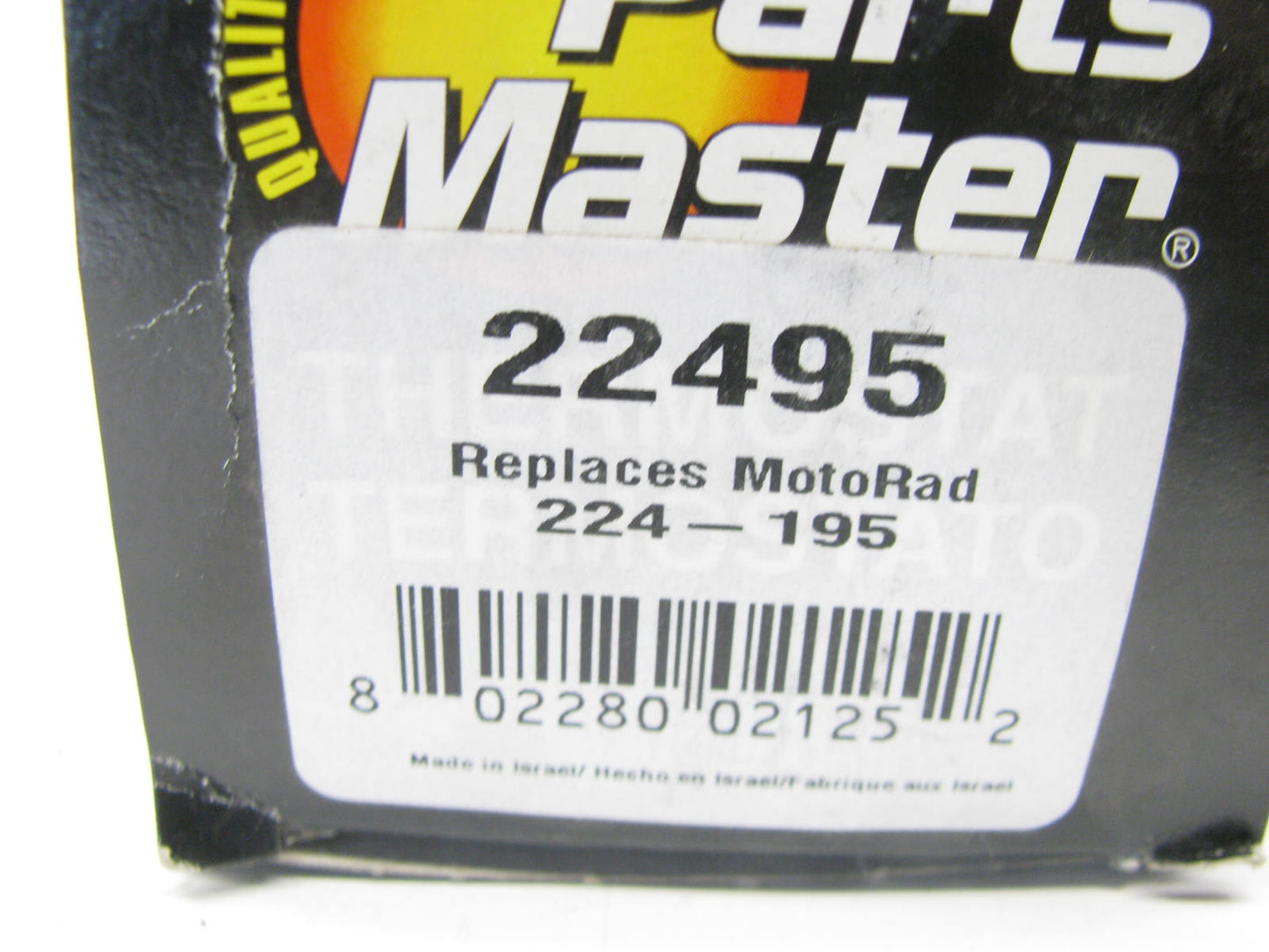 Parts Master 22495 Engine Coolant Thermostat - 195 Degree