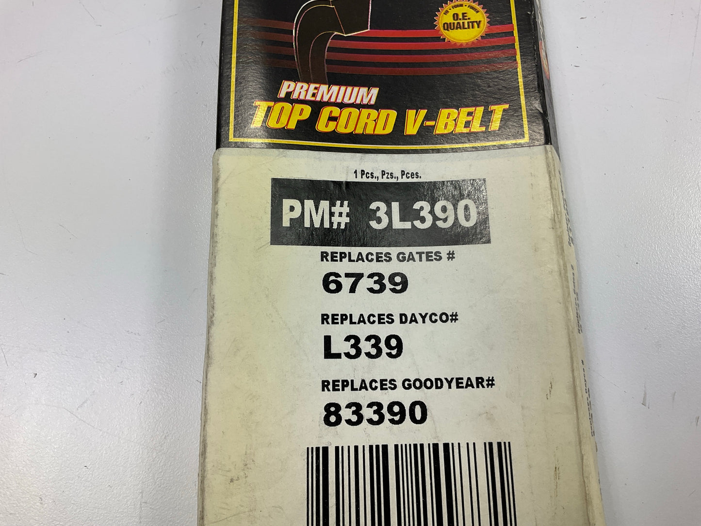 Parts Master 3L390 Lawn & Garden Power Equipment Accessory Drive Belt, 3/8 X 39''