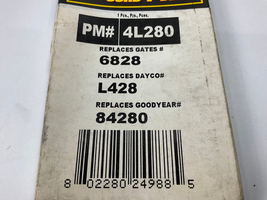 Parts Master 4L280 Lawn & Garden Power Equipment Accessory Drive Belt 1/2'' X 28''