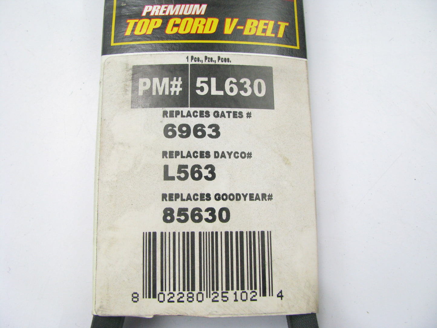 Parts Master 5L630 Lawn & Garden Power Equipment Drive Belt - 5/8'' X 63''