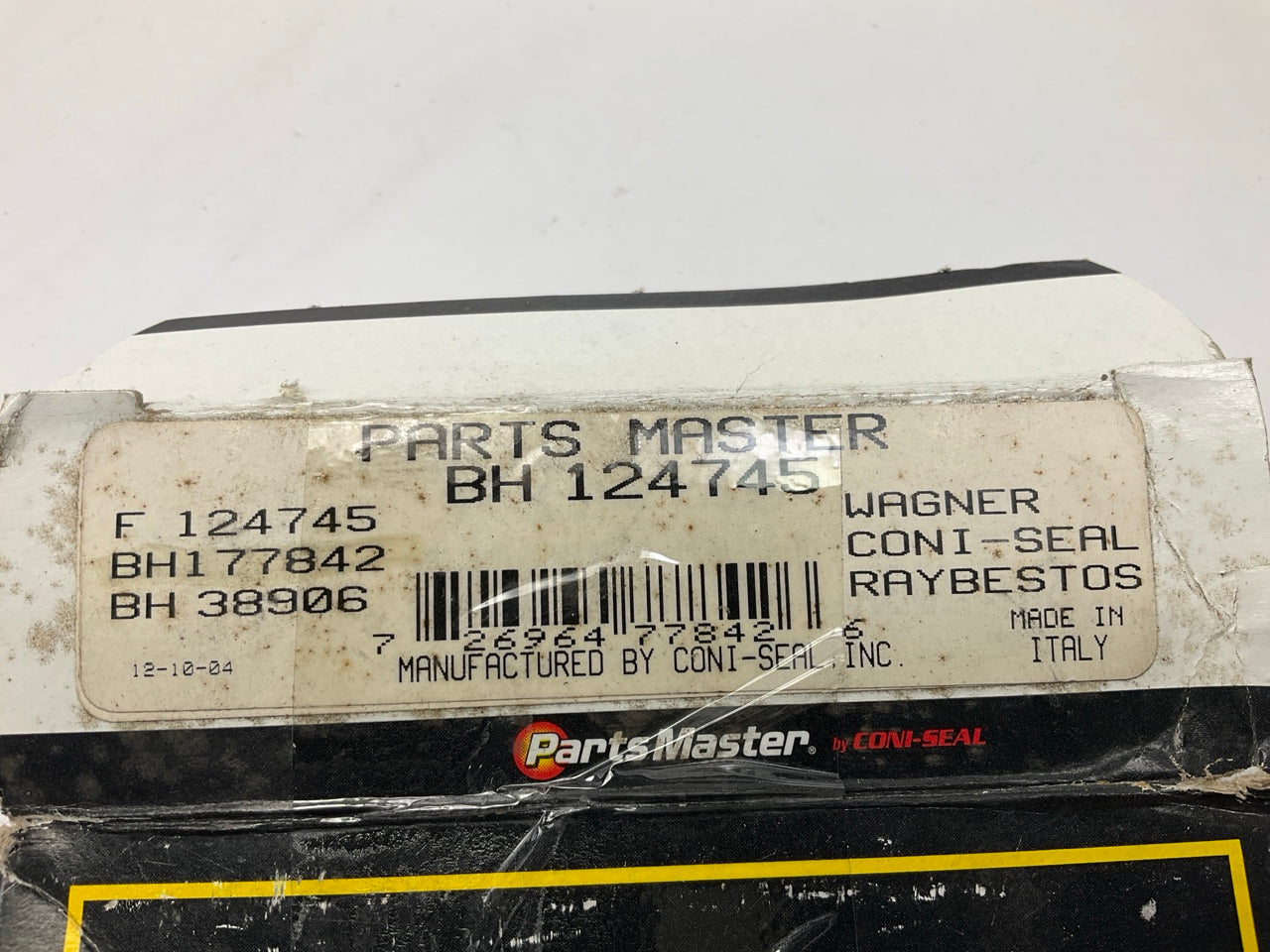 Parts Master BH124745 Brake Hydraulic Hose - Front Right