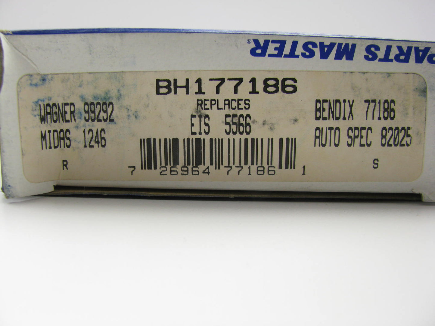 Parts Master BH177186 Brake Hydraulic Hose - Front Left / Right