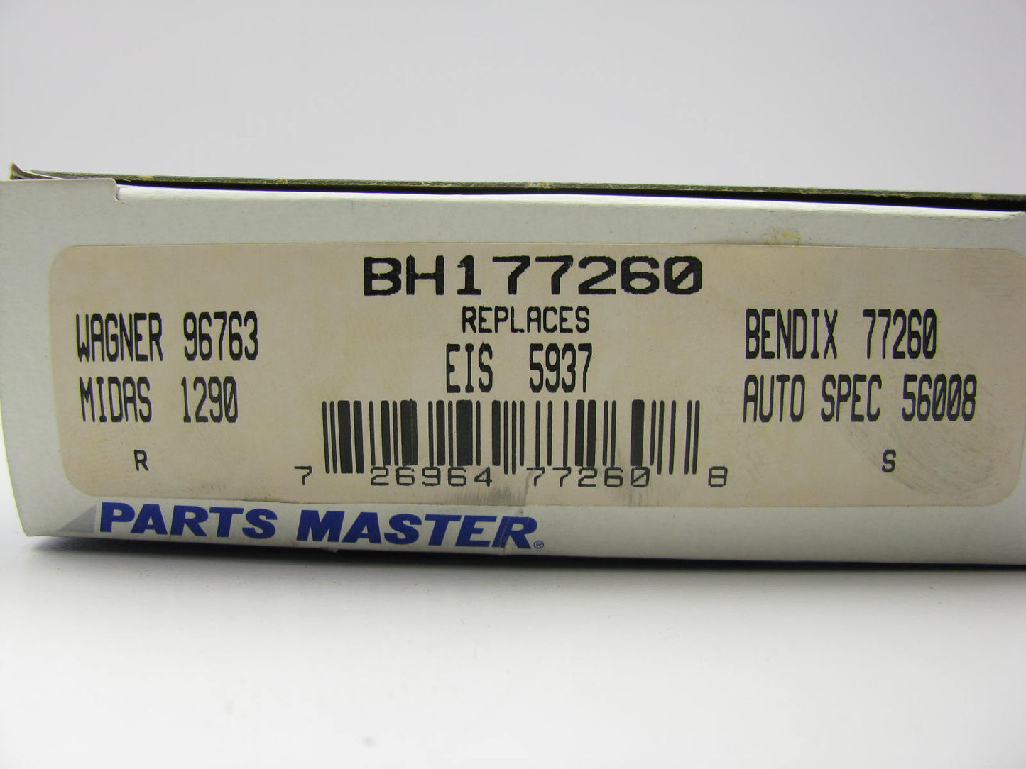 Parts Master BH177260 Rear Brake Hose