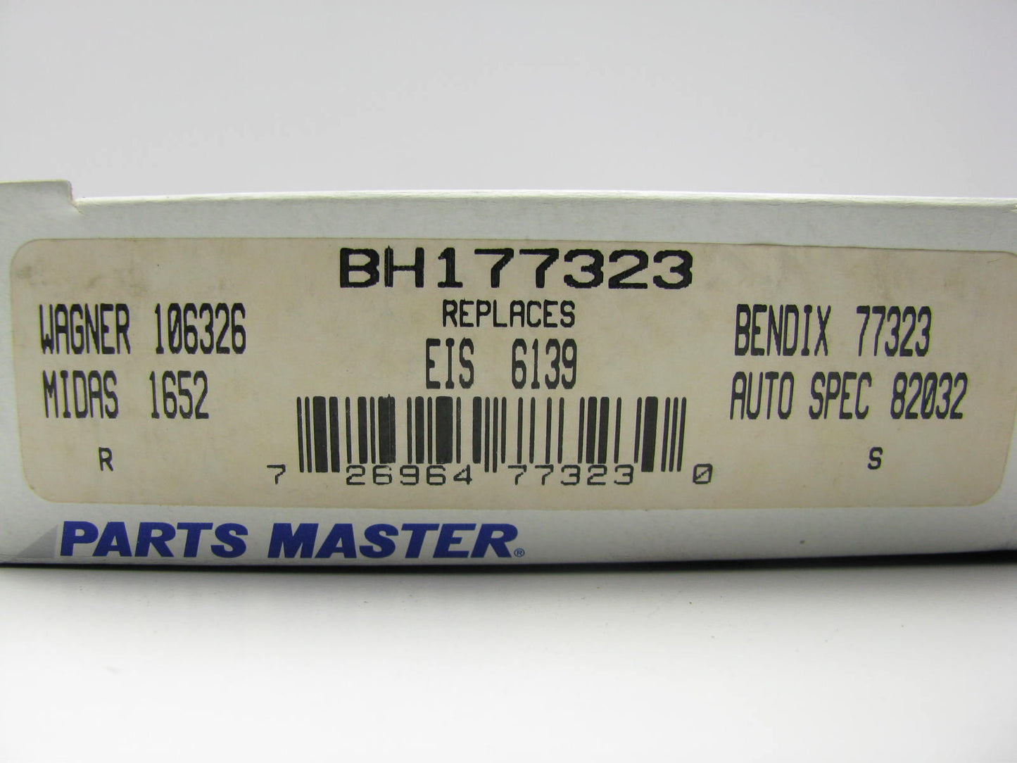 Parts Master BH177323 Brake Hydraulic Hose - Front Left