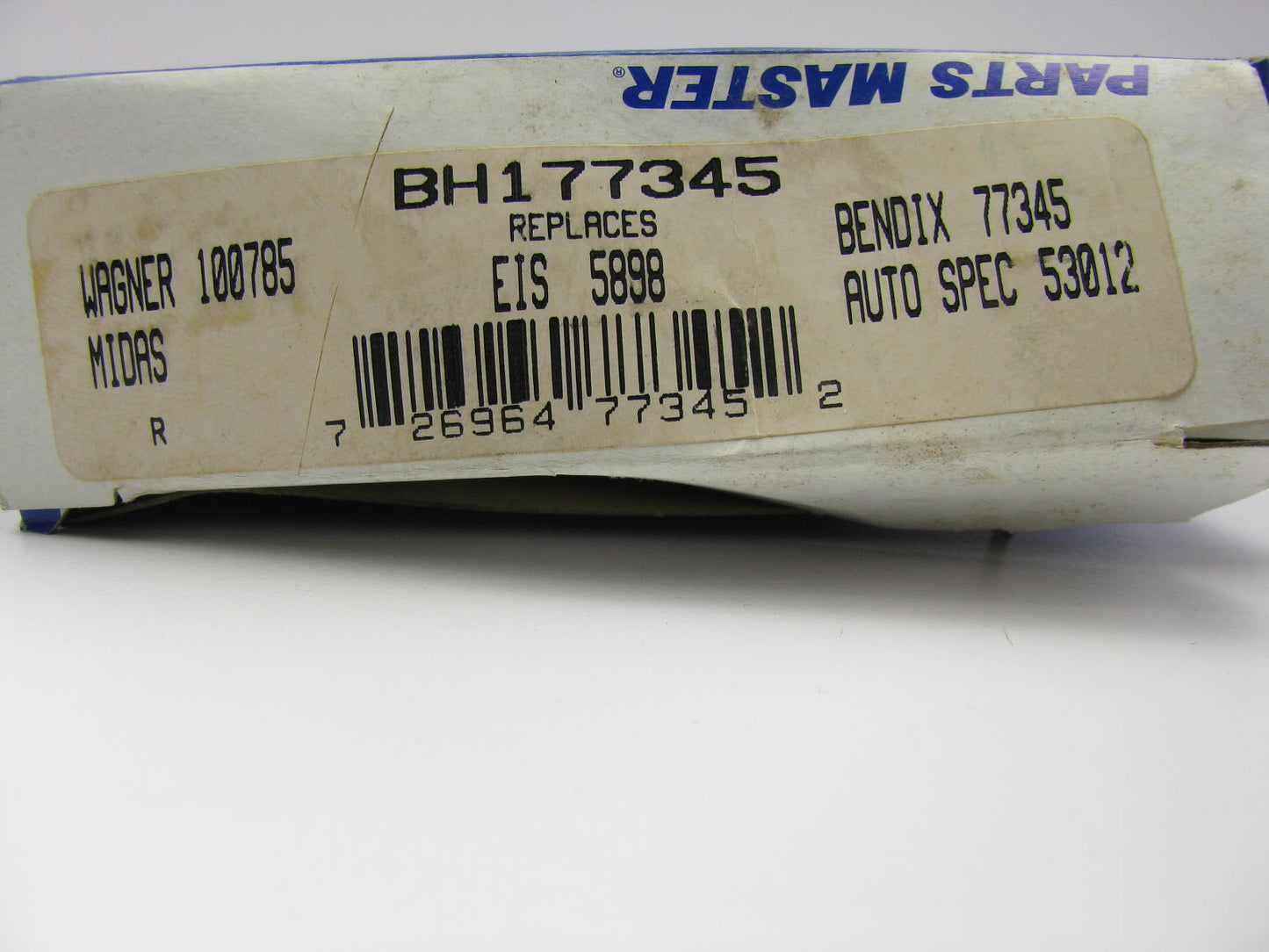 Parts Master BH177345 Brake Hose - Front / Rear