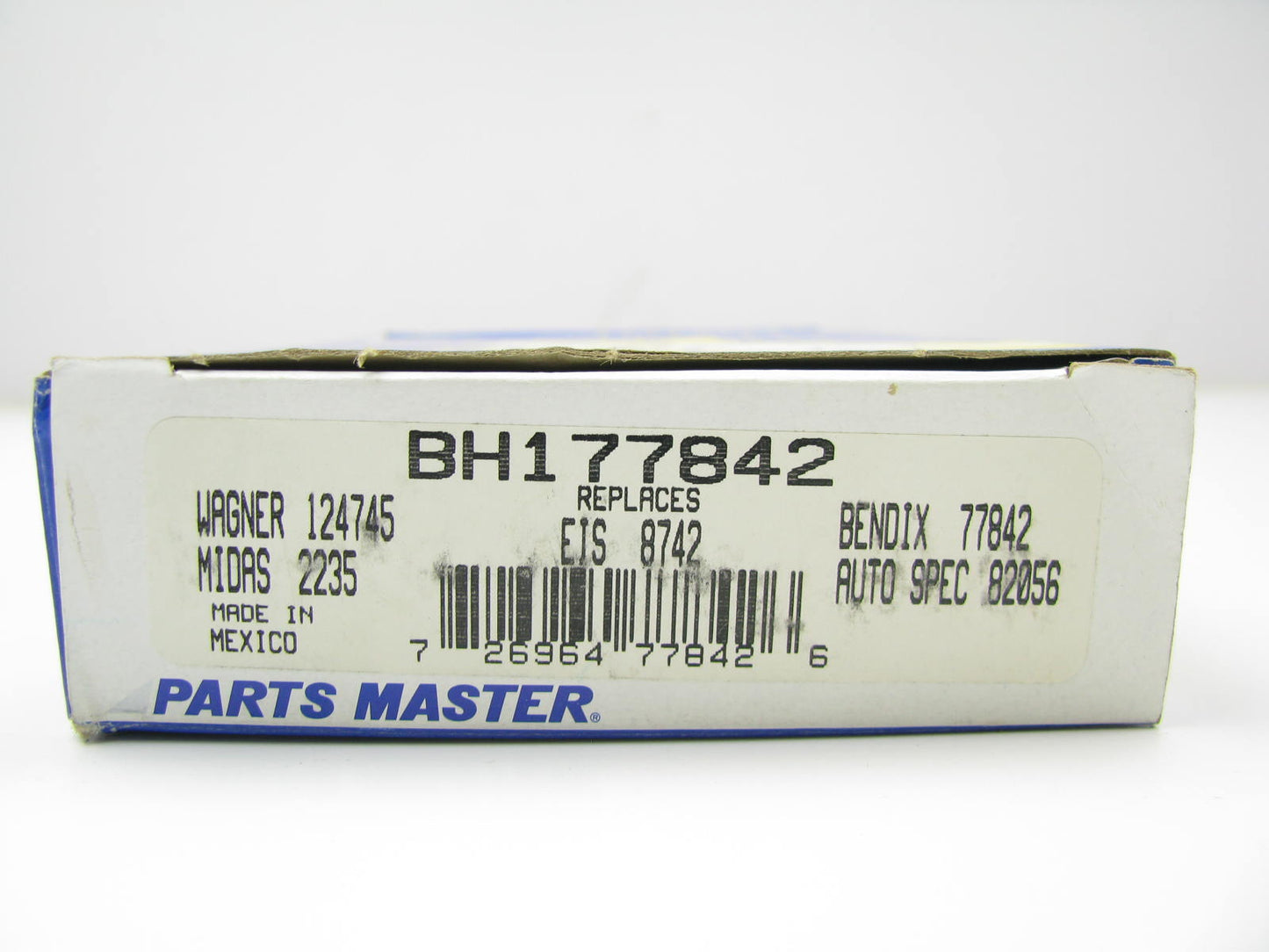 Parts Master BH177842 Brake Hydraulic Hose - Front Right