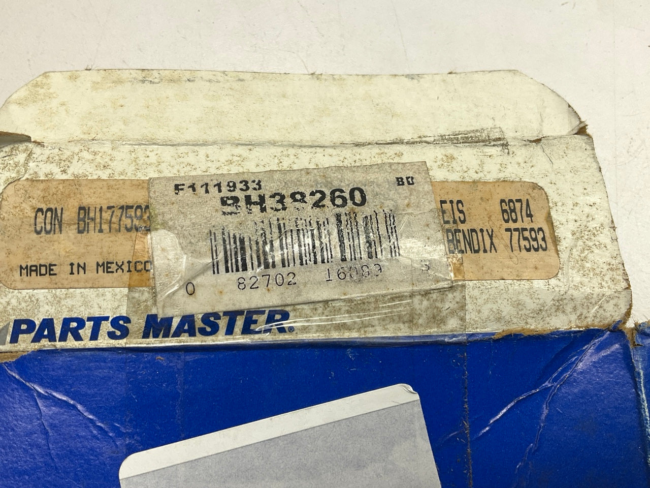 Parts Master BH38260 Front Brake Hose For 1985-1989 Ford Thunderbird