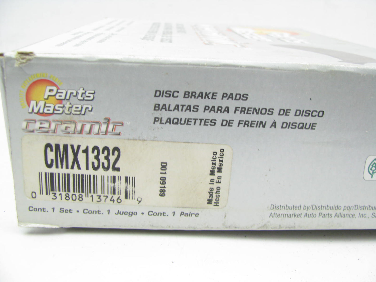 Parts Master CMX1332 Front Ceramic Brake Pads For 2008-11 Cadillac CTS 2010 STS