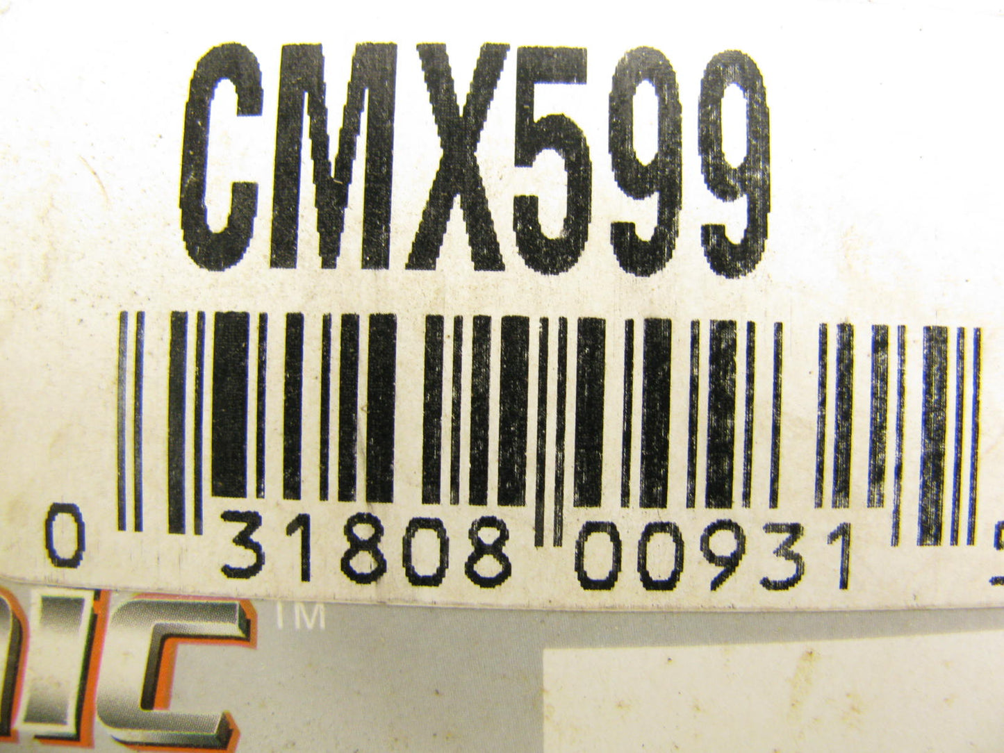 Parts Master CMX599 Rear Disc Brake Pad Set - Ceramic