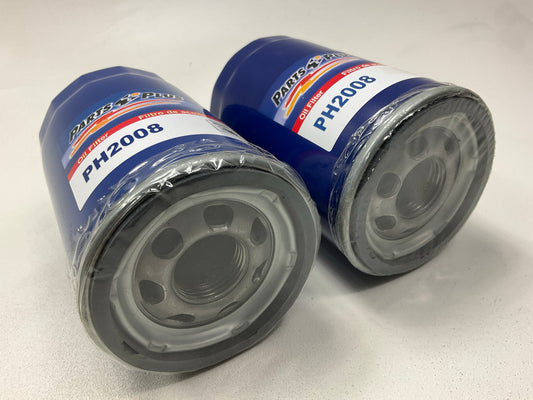 (2) Parts Plus PH2008 Engine Oil Filter