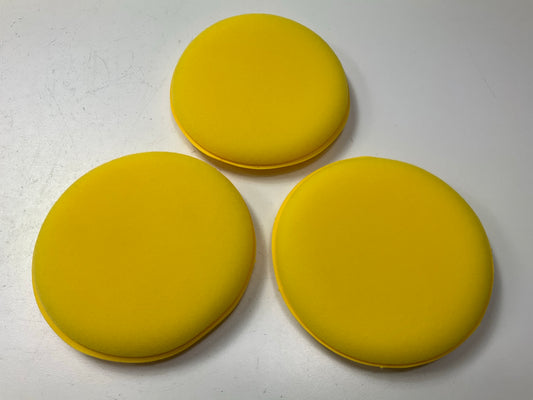 12 Packs Of 3 Each (36 Total) - Peak PKC0HT 4.3'' Foam Applicator Pads