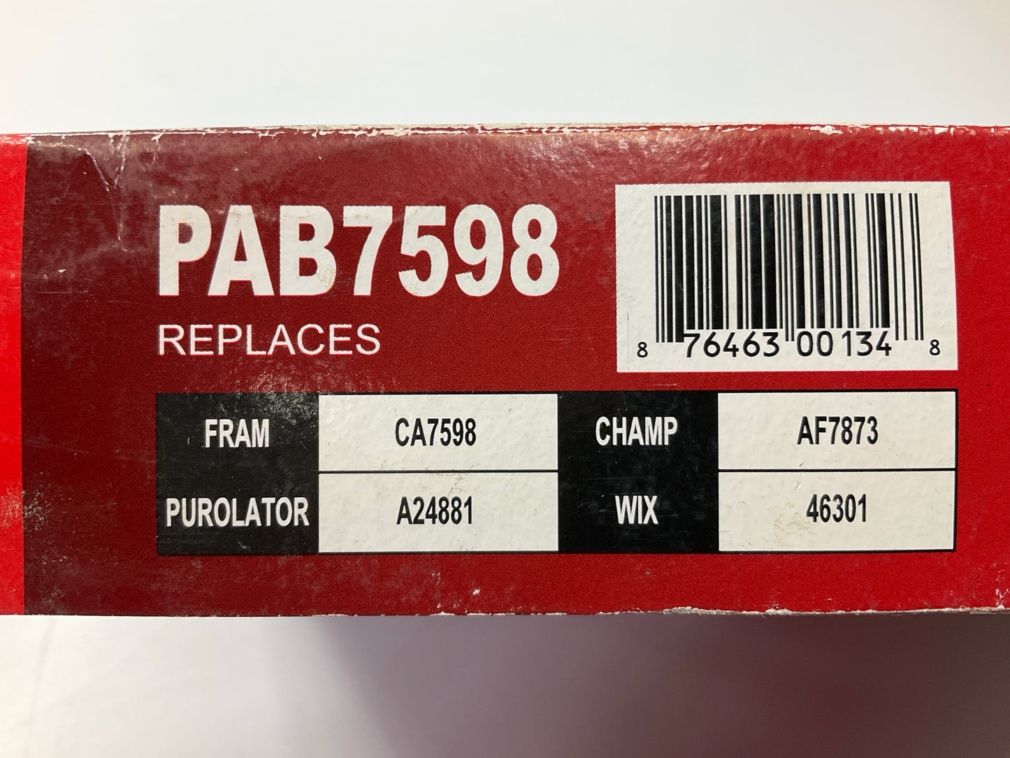 Pentius PAB7598 Engine Air Filter