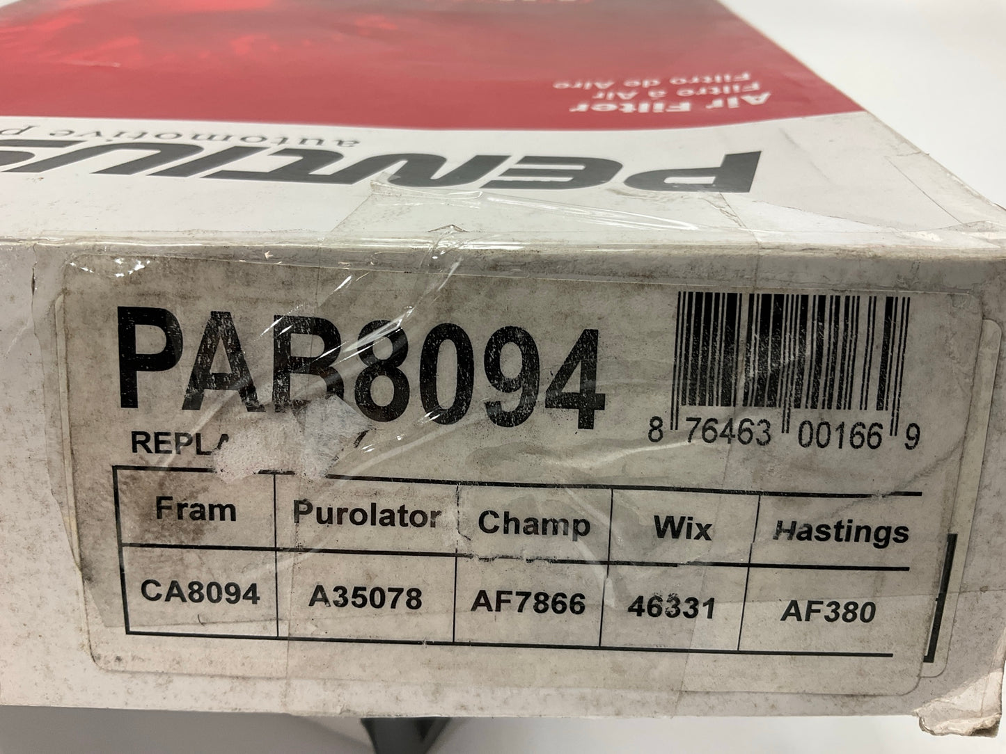Pentius PAB8094 Engine Air Filter