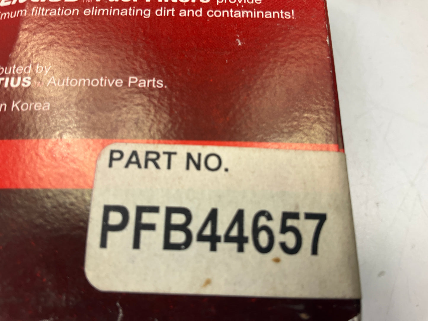 Pentius PFB44657 Fuel Filter