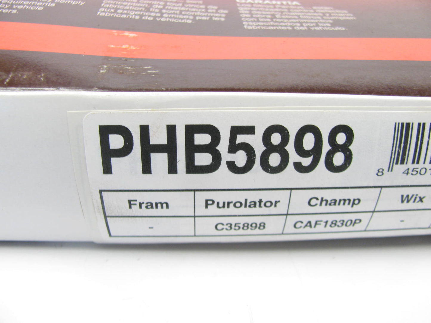 Pentius PHB5898 Cabin Air Filter