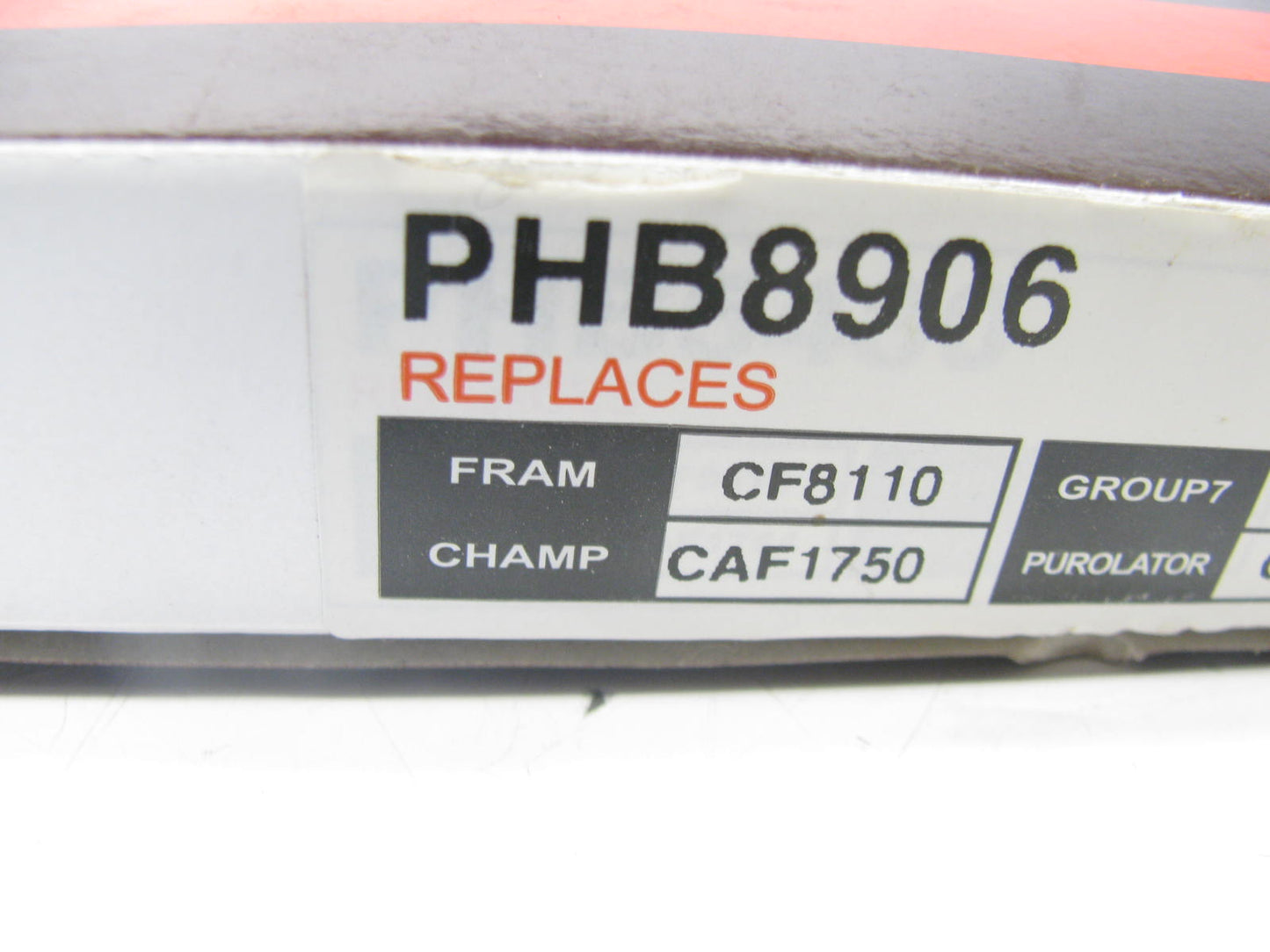 Pentius PHB8906 Cabin Air Filter