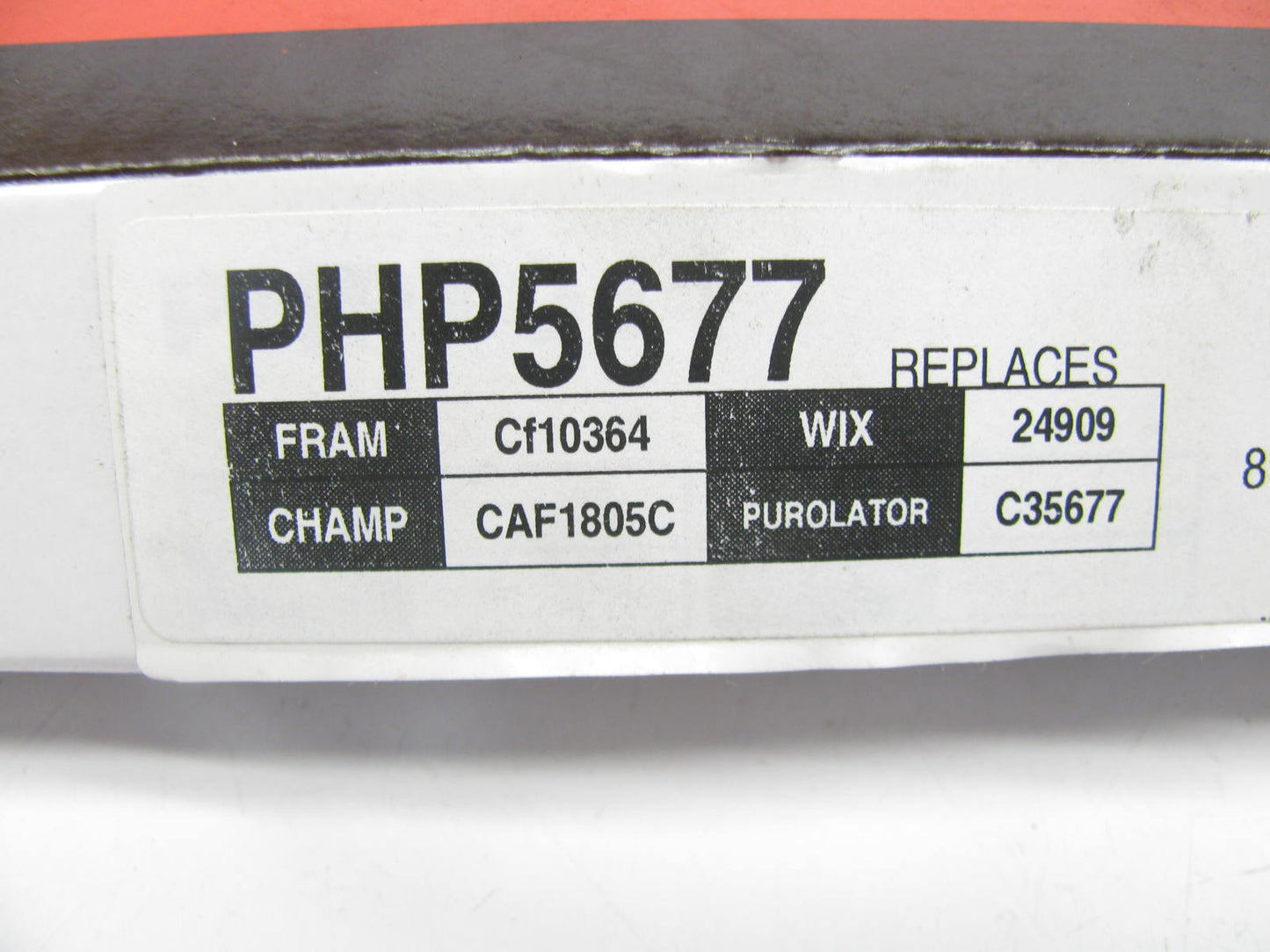 Pentius PHP5677 Cabin Air Filter