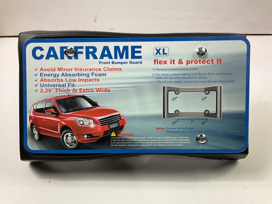 PerfectCar 2T30312 Front Bumper Guard License Plate Mount Cushion Foam Protector