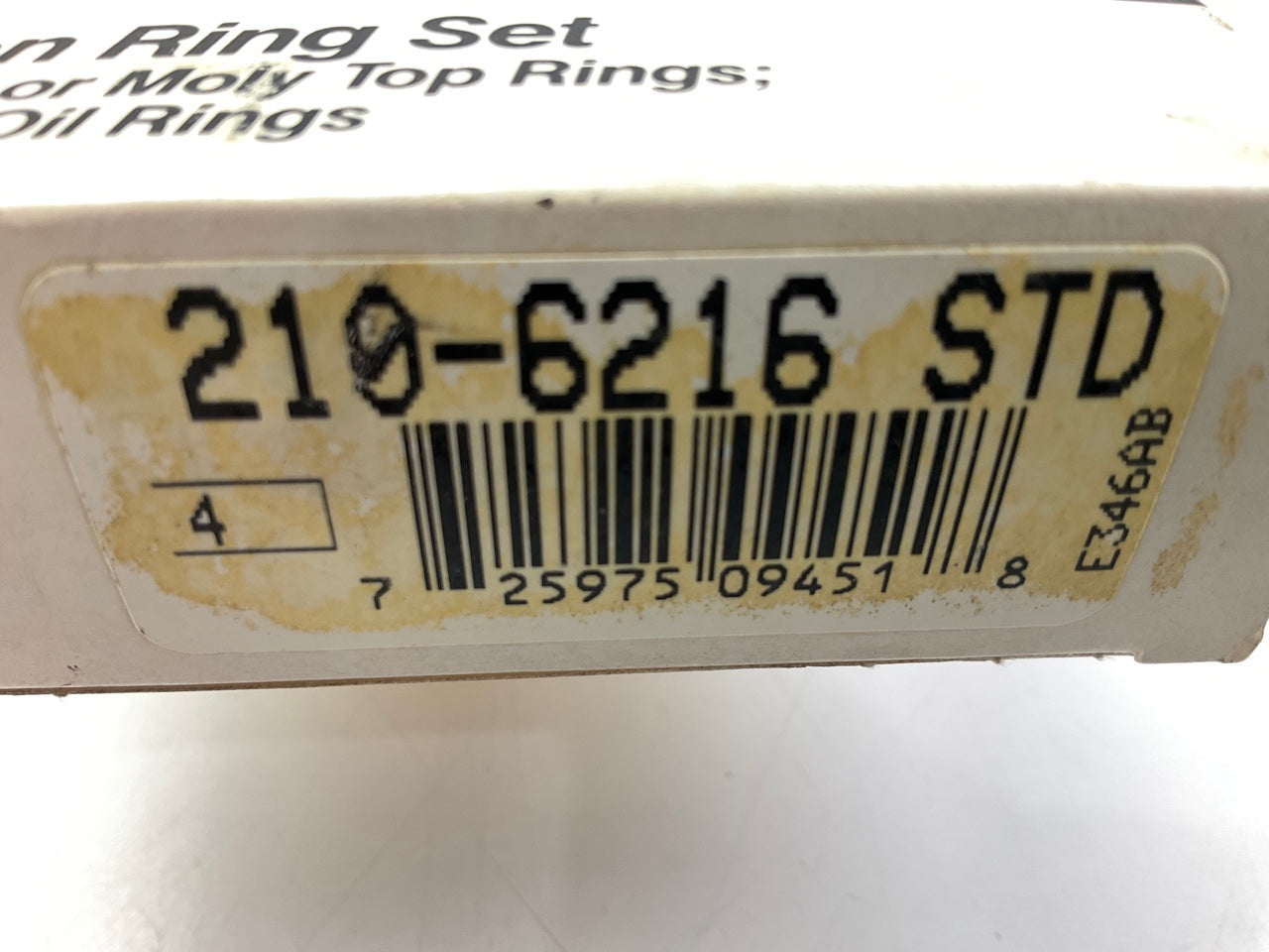 Perfect Circle 210-6216 Engine Piston Rings - Standard