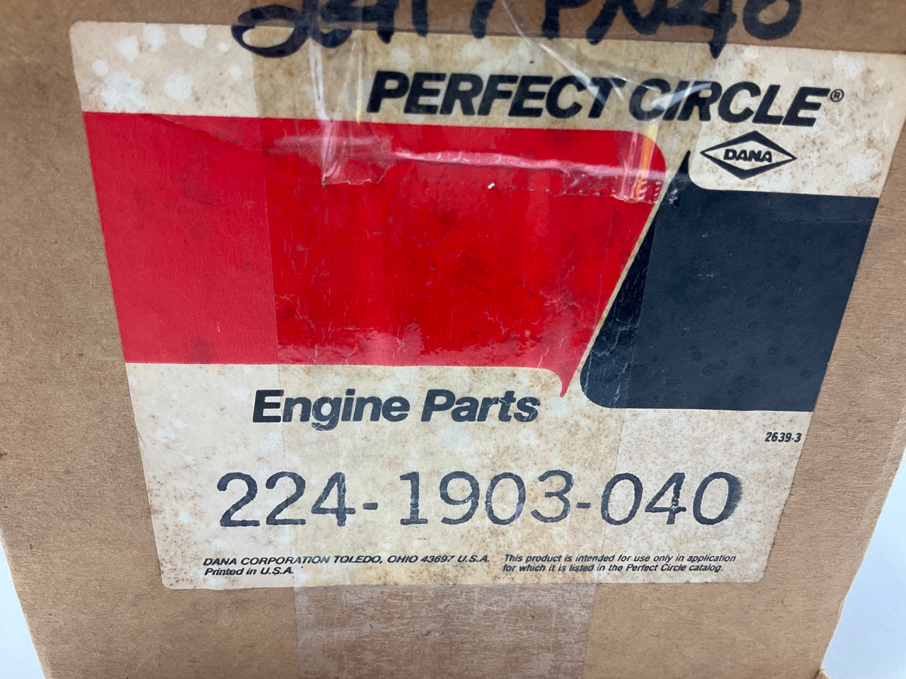 (3) Perfect 224-1903-040 Engine Piston .040'' - Ford Tractor 175 233-L3 Diesel