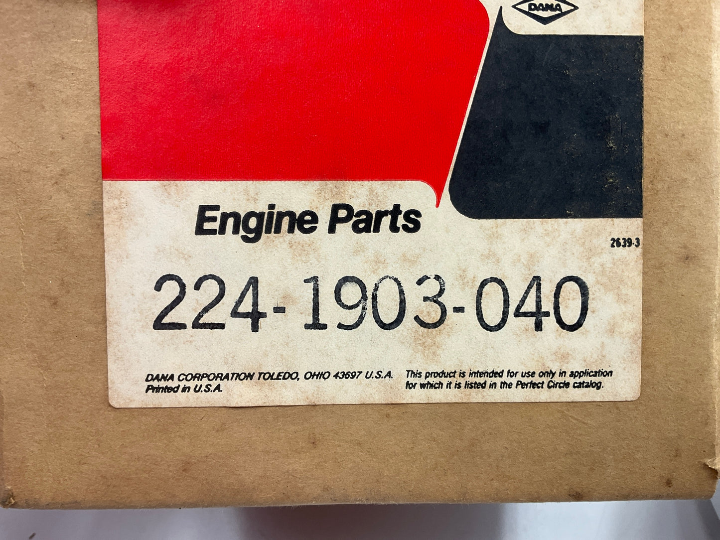 Perfect Circle 224-1903-040 Engine Piston .040'' - Ford Tractor 175 233-L3 Diesel