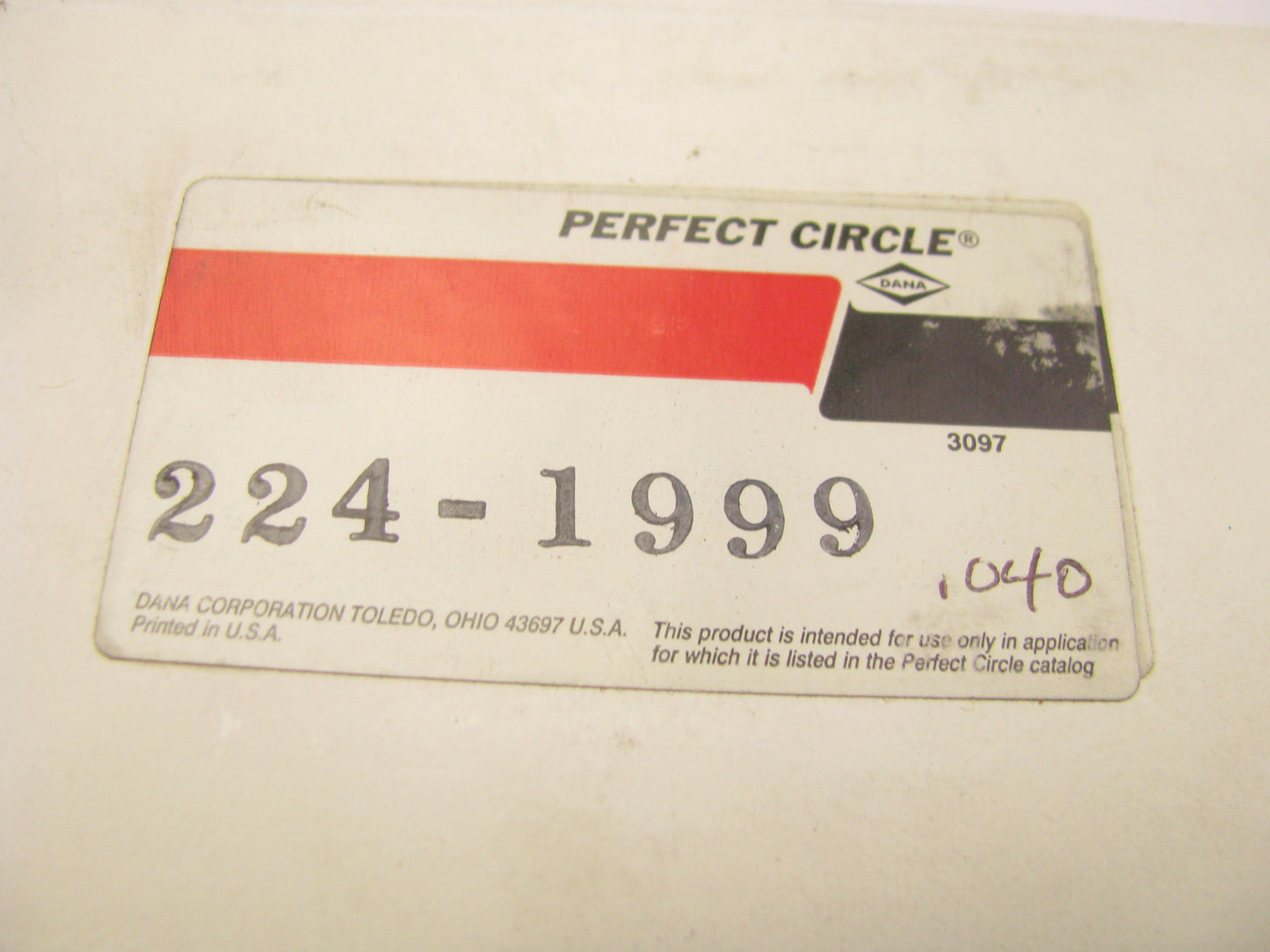 Perfect Circle 224-1999-040 Engine Piston .040'' 1974-1986 Ford Mercury 2.8L-V6