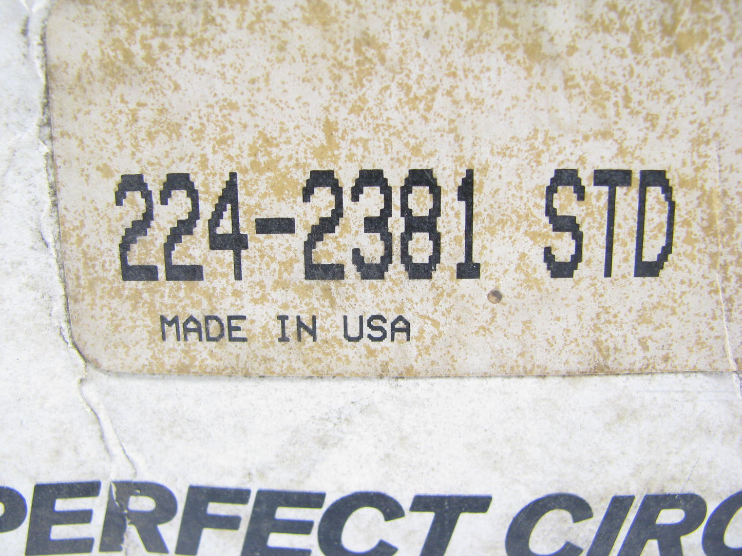 Engine Piston Perfect Circle 224-2381 For 1983-1986 Isuzu Impulse