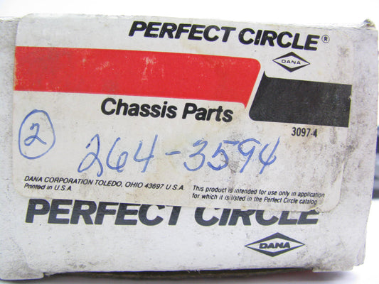 (2) Perfect Circle 264-3594 Alignment Caster/Camber Kit Front Upper 2-1/4 Degree