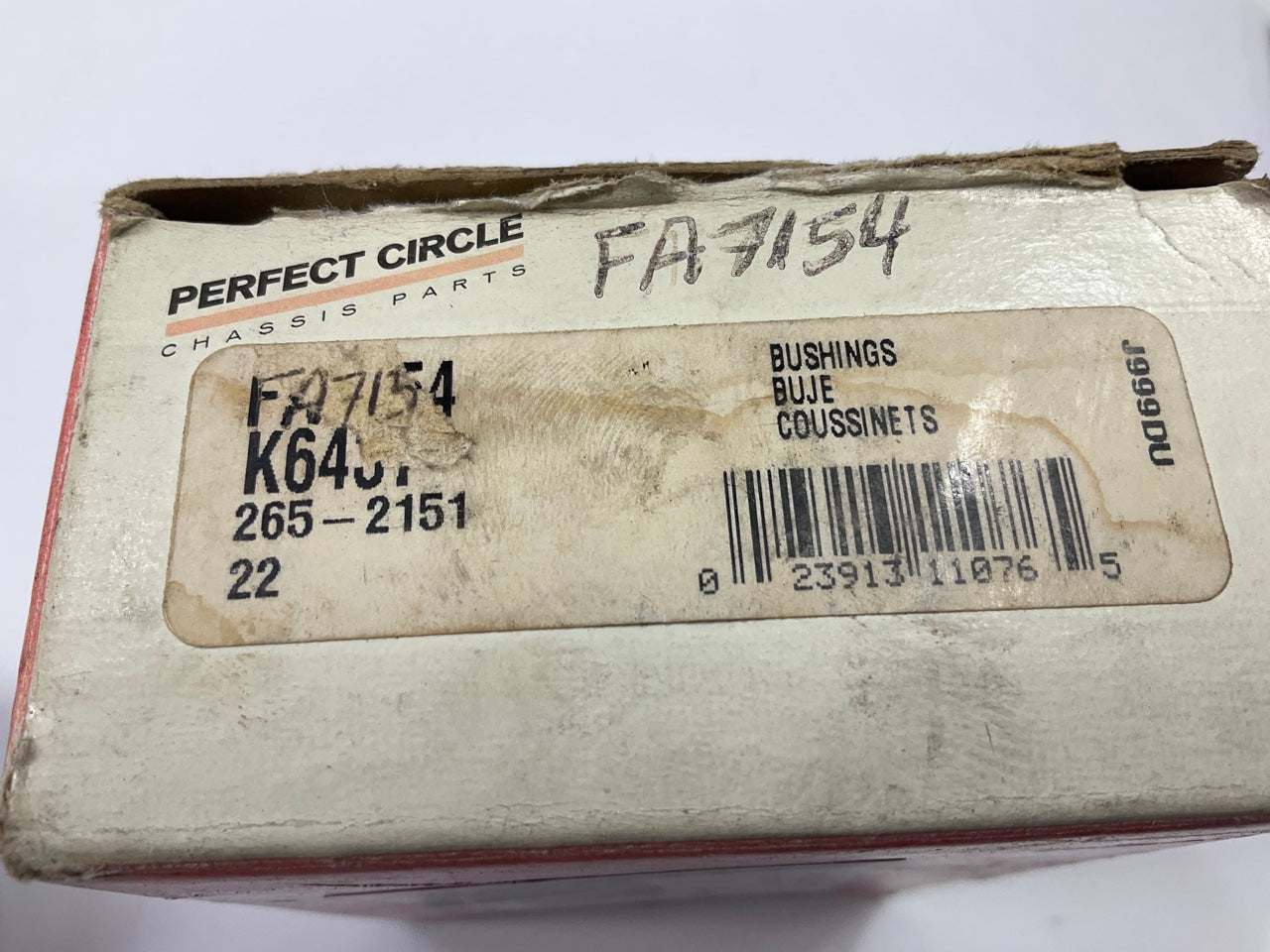 Perfect Circle 265-2151 Suspension Stabilizer Sway Bar Bushing, Front