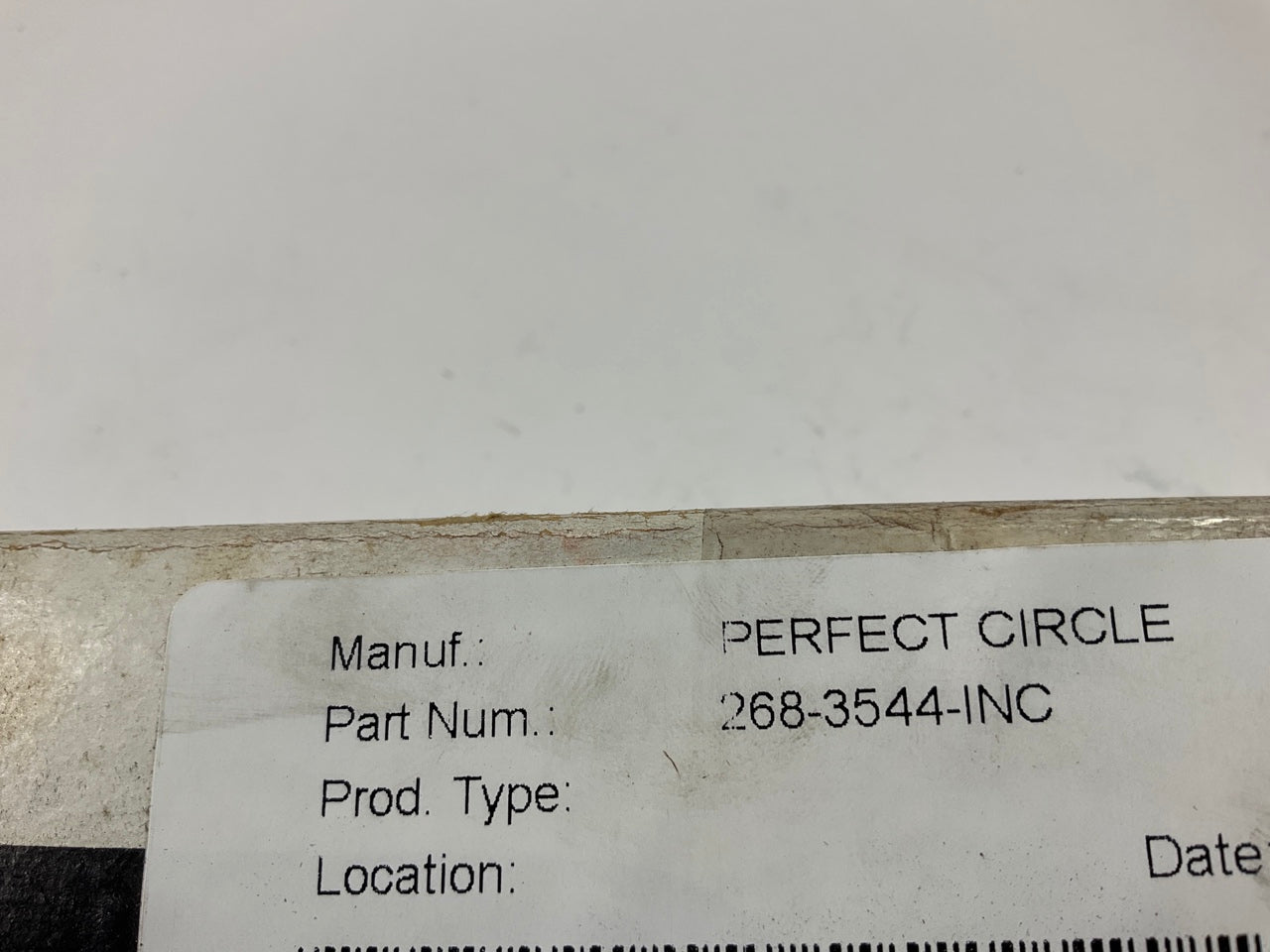 MISSING HARWDARE - Perfect Circle 268-3544 Steering Idler Arm