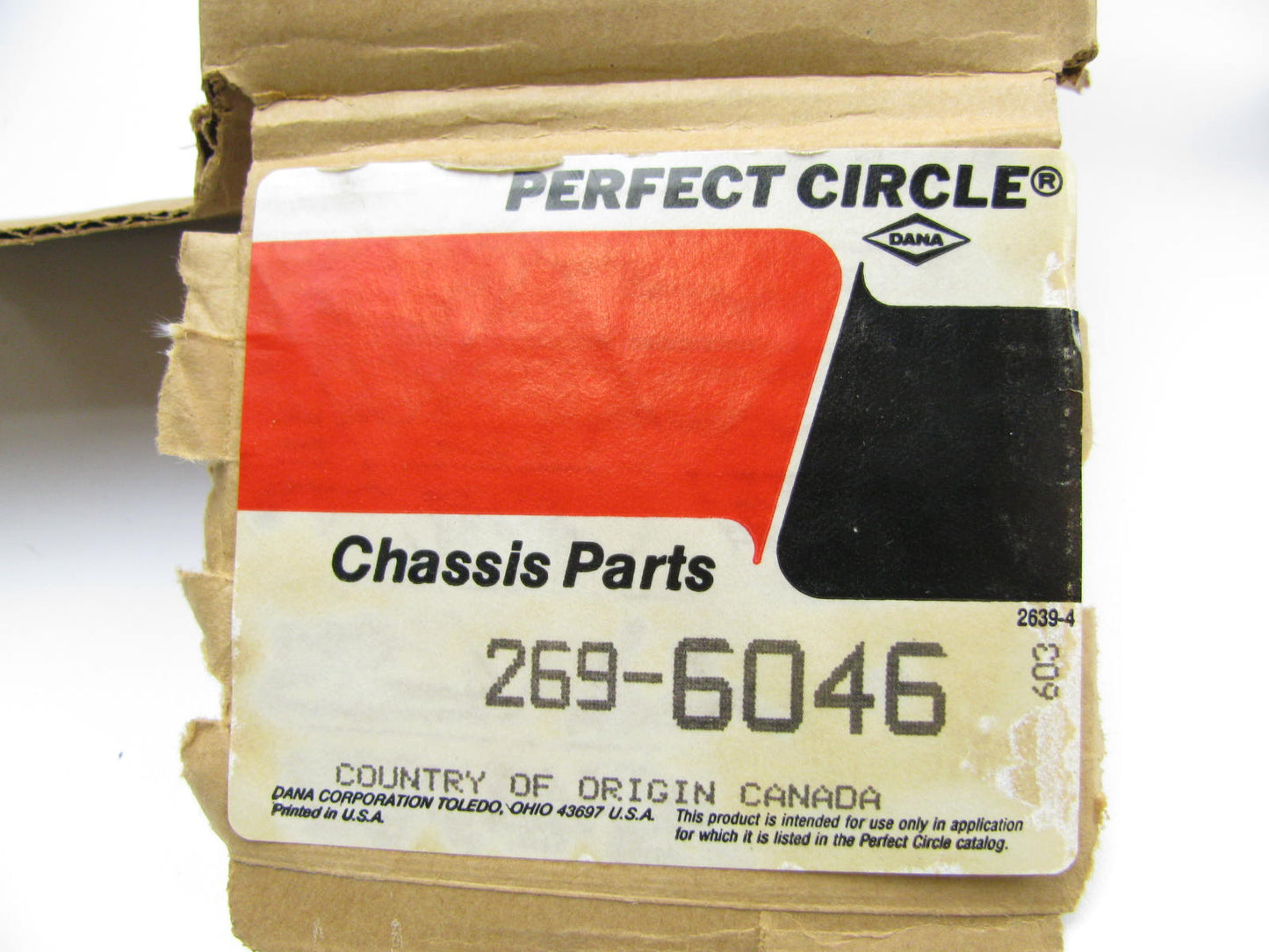 Perfect Circle 269-6046 Steering Tie Rod End Right Outer