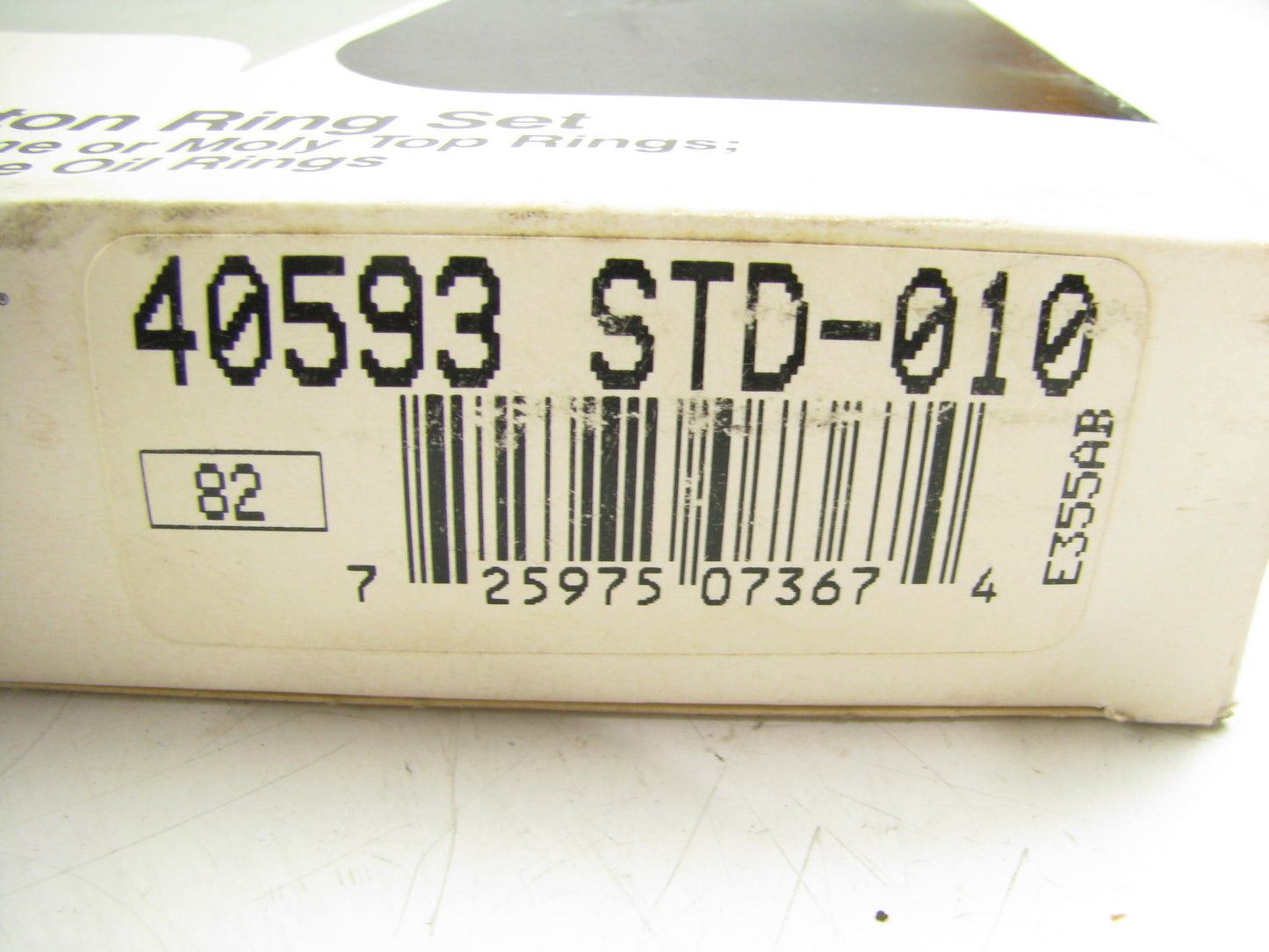 P-C 40593 STD-010 Piston Rings (ONE CYLINDER) For Perkins Diesel Sleeved