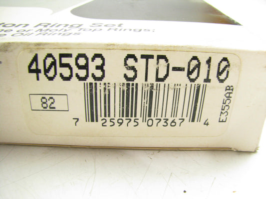 P-C 40593 STD-010 Piston Rings (ONE CYLINDER) For Perkins Diesel Sleeved