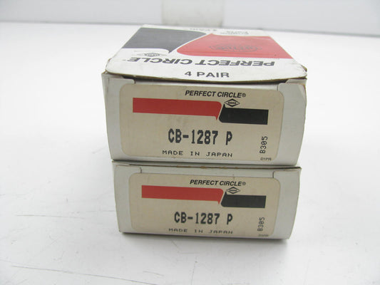 (4) Perfect CB-1287P Connecting Rod Bearings - Standard For 1983-86 Nissan 2.0L