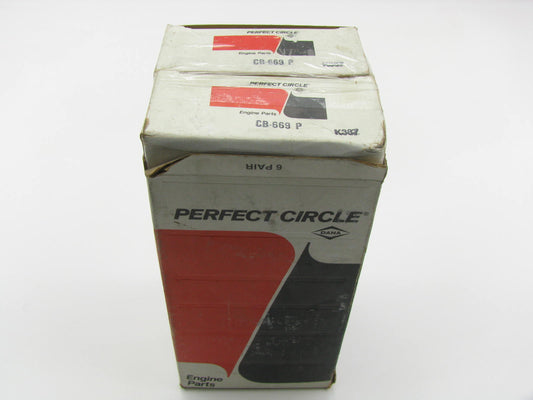 (6) Perfect CB-669P Rod Bearings STD JD 302 340 360 381 404 362G 404D