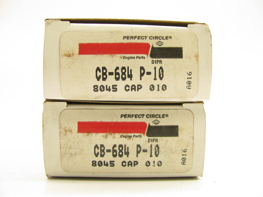 (8) Perfect CB-684P Rod Bearings .010'' 64-90 Oldsmobile 260 307 330 350 403