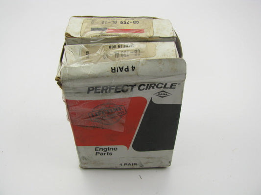 (4) CB-759AL-10 Rod Bearings .040'' For John Deere 2020, 2030 Series 4-cyl.;