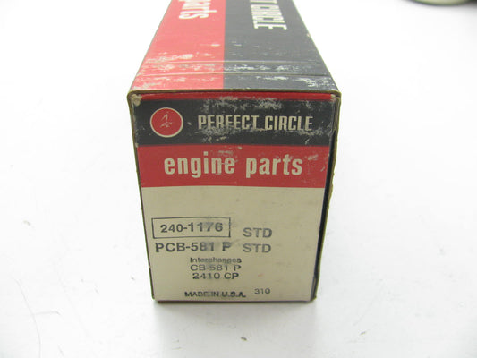 (8) Perfect CB581P Connecting Rod Bearings - Standard 59-75 IHC 266 304 345 392