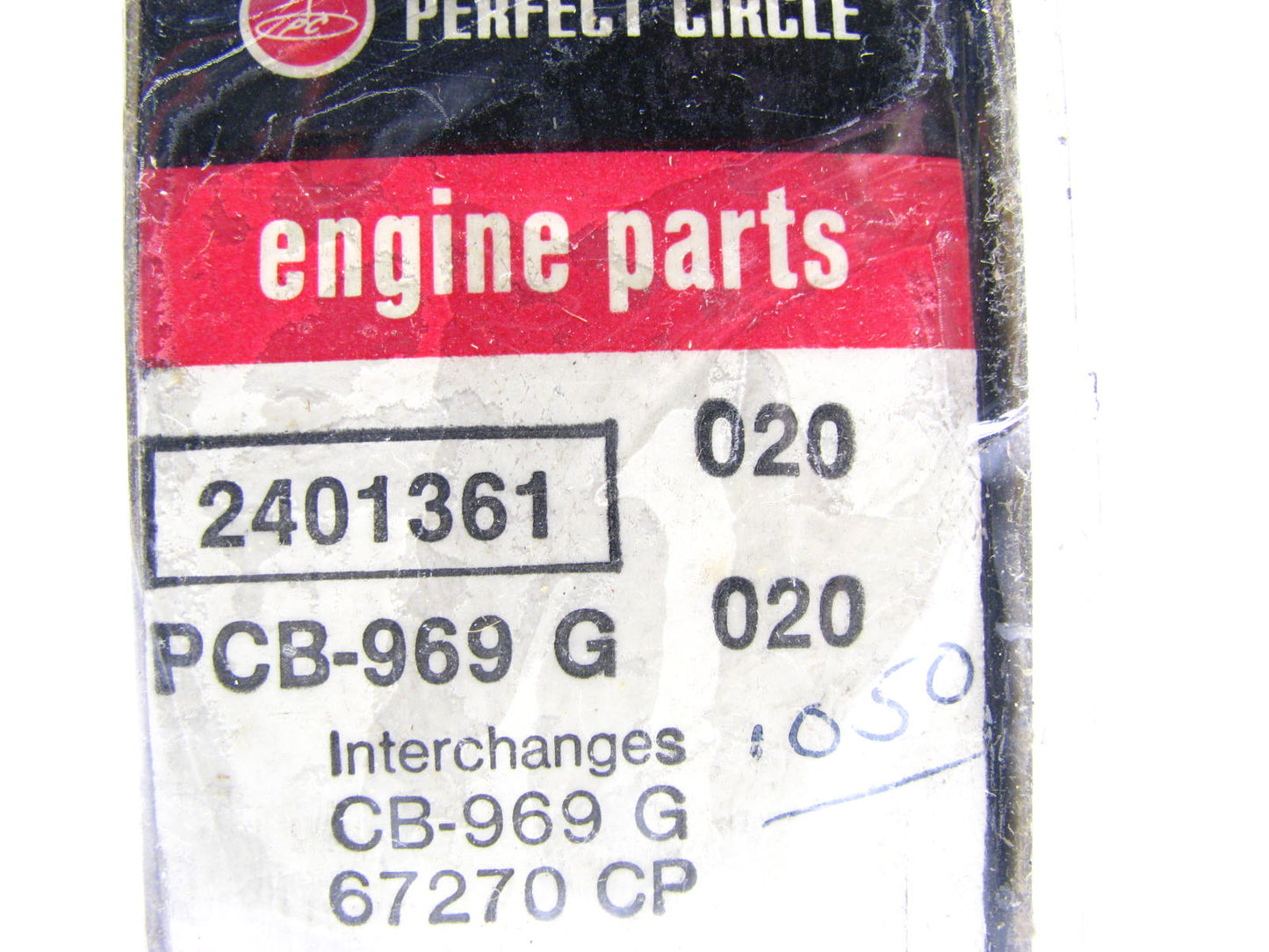 (4) Perfect CB969G-020 Connecting Rod Bearings .020'' 68-83 Toyota 1.1L 1.2L 1.3L