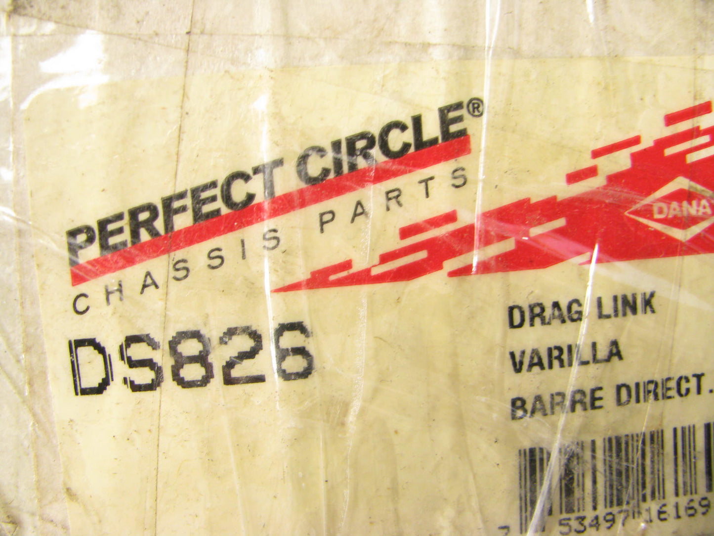 MISSING HARDWARE- Perfect Circle DS826 Drag Link / Right Tie Rod End