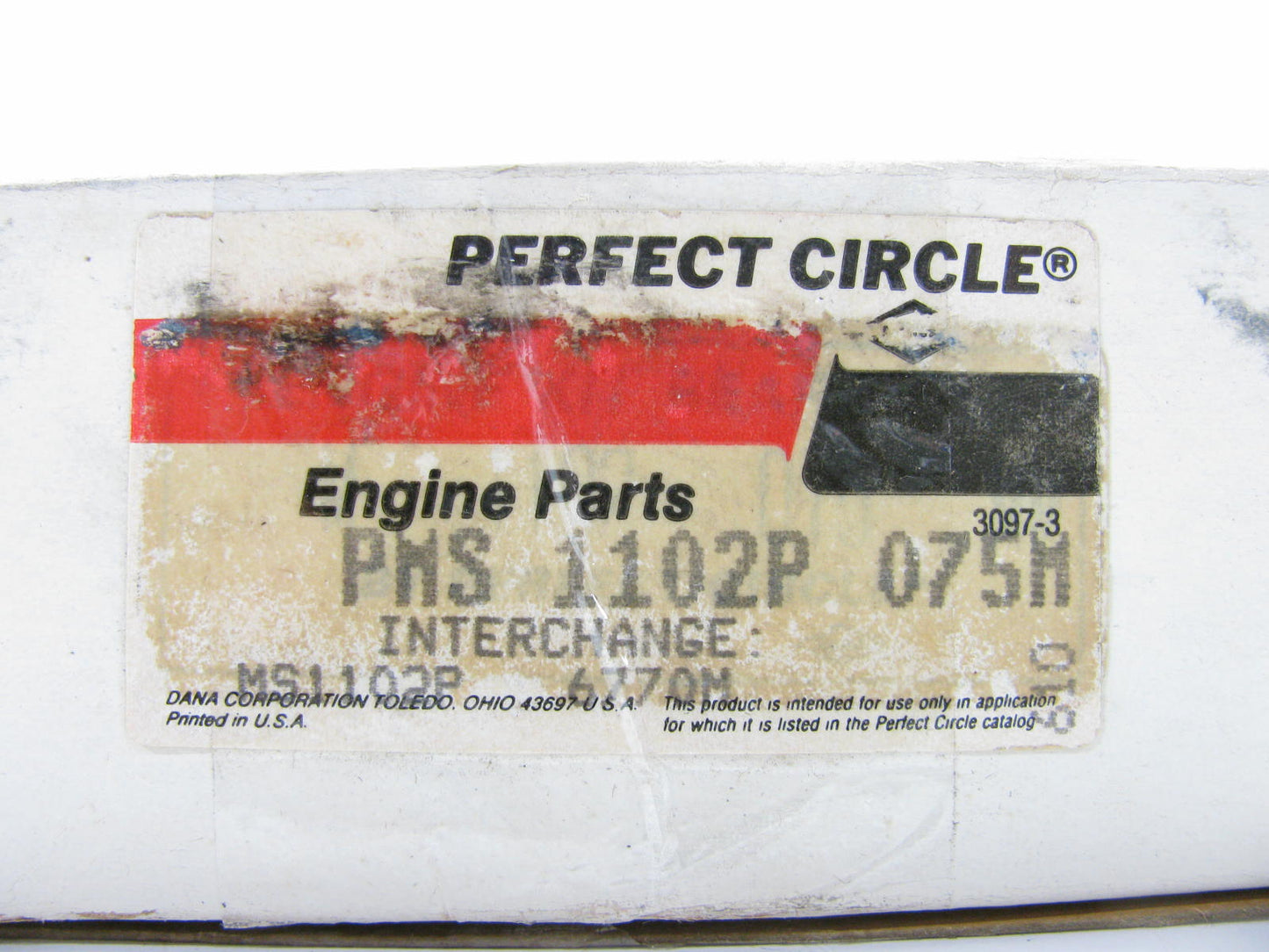 Perfect Circle MS1102P075M Main Bearings .75mm 1970-74 Toyota 8RC 18RC 1.9L 2.0L